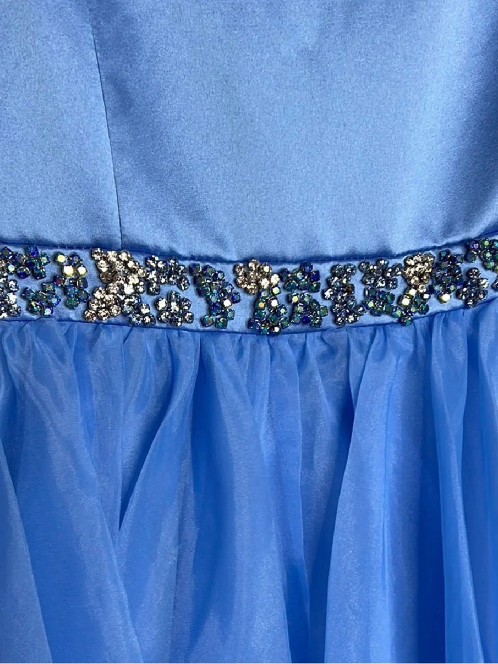 Sherri Hill classic periwinkle